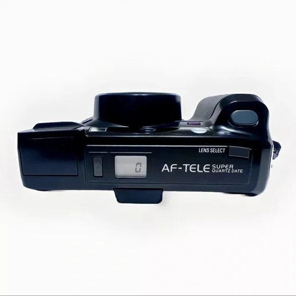 Minolta Tele AF Multibeam 35mm Camera 38-80mm/2.8-5.6 Macro Lens With Battery